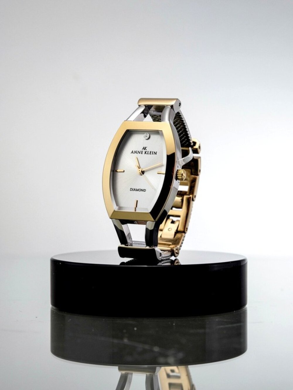 NWT Anne Klein Diamond Accent Watch